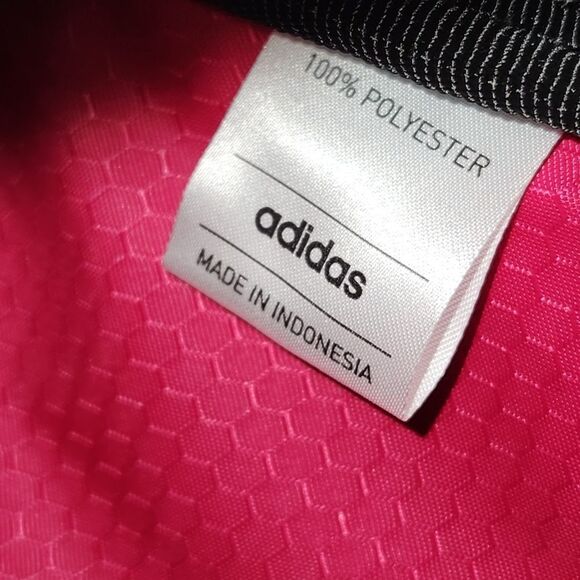 🇬🇪🔹️NWT Adidas Fuchsia Diablo Small II Hex Gym Locker Solid Duffel Bag - Picture 8 of 9